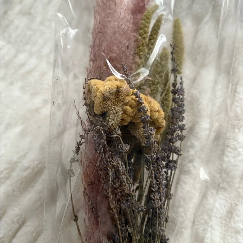 West Elm Dried Flower Bouquet Faux Floral